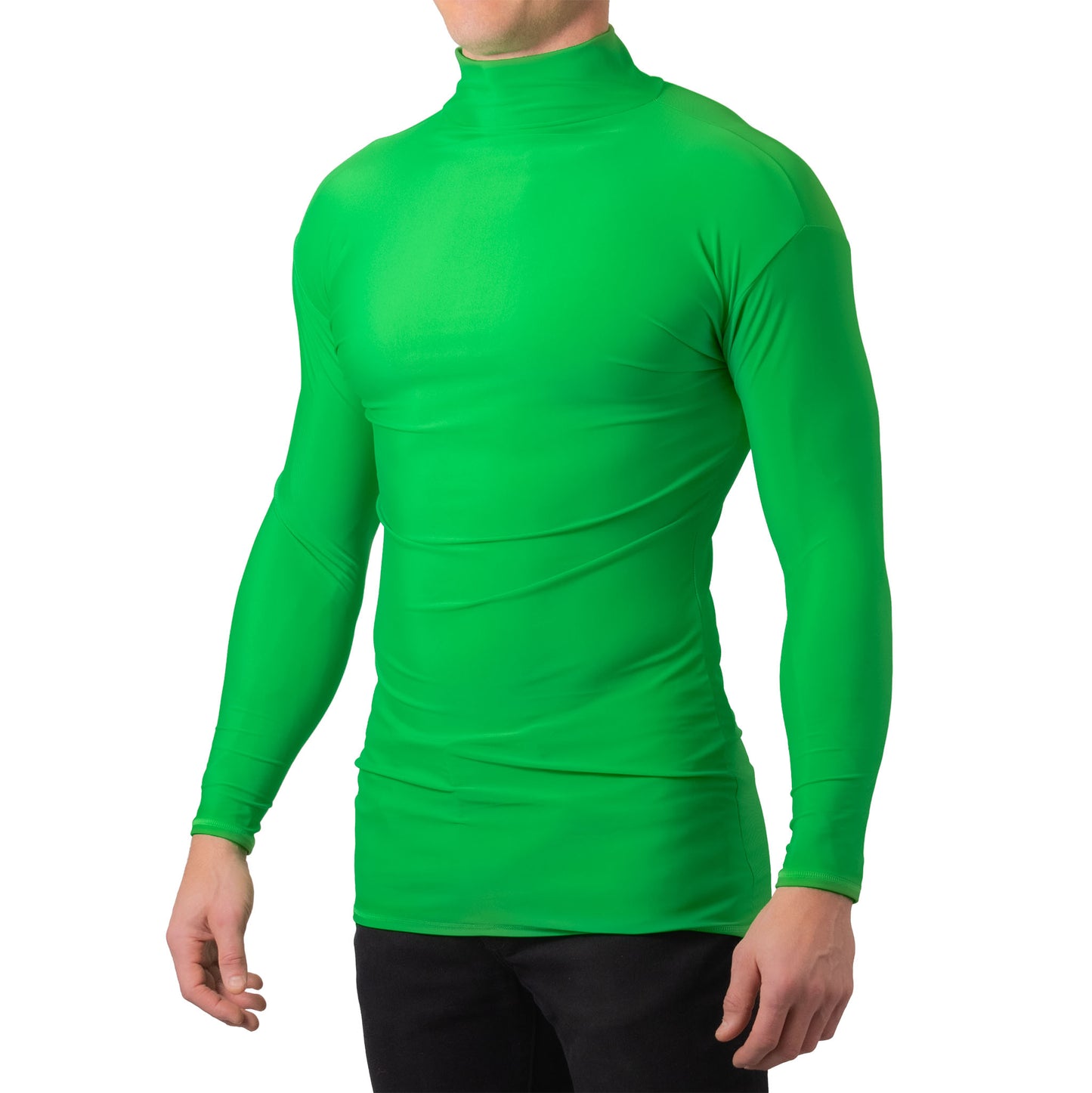 chroma key green screen shirt angle