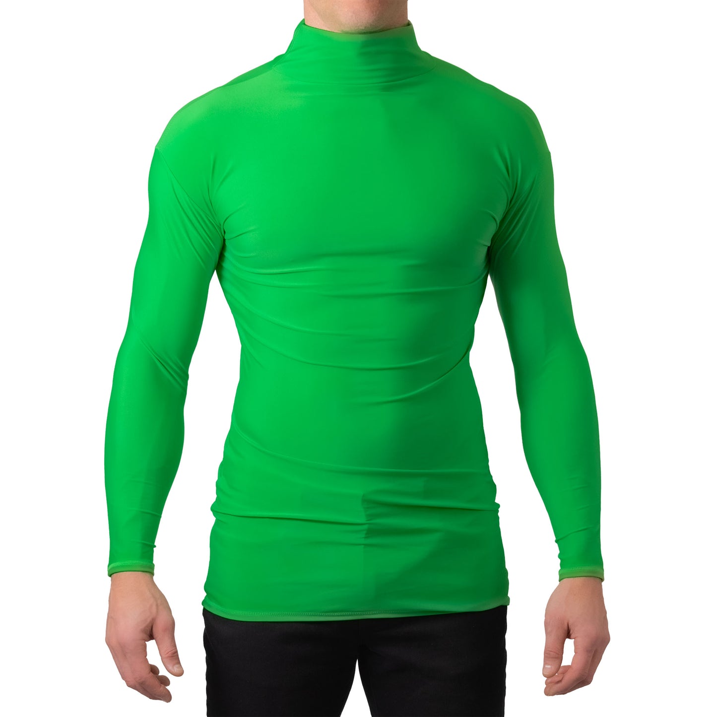 chroma key green screen shirt front