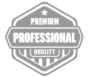 Premium, professional quality