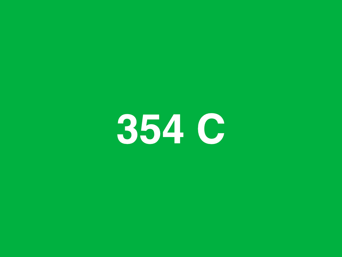 Chroma Key Green Pantone PMP 354 C