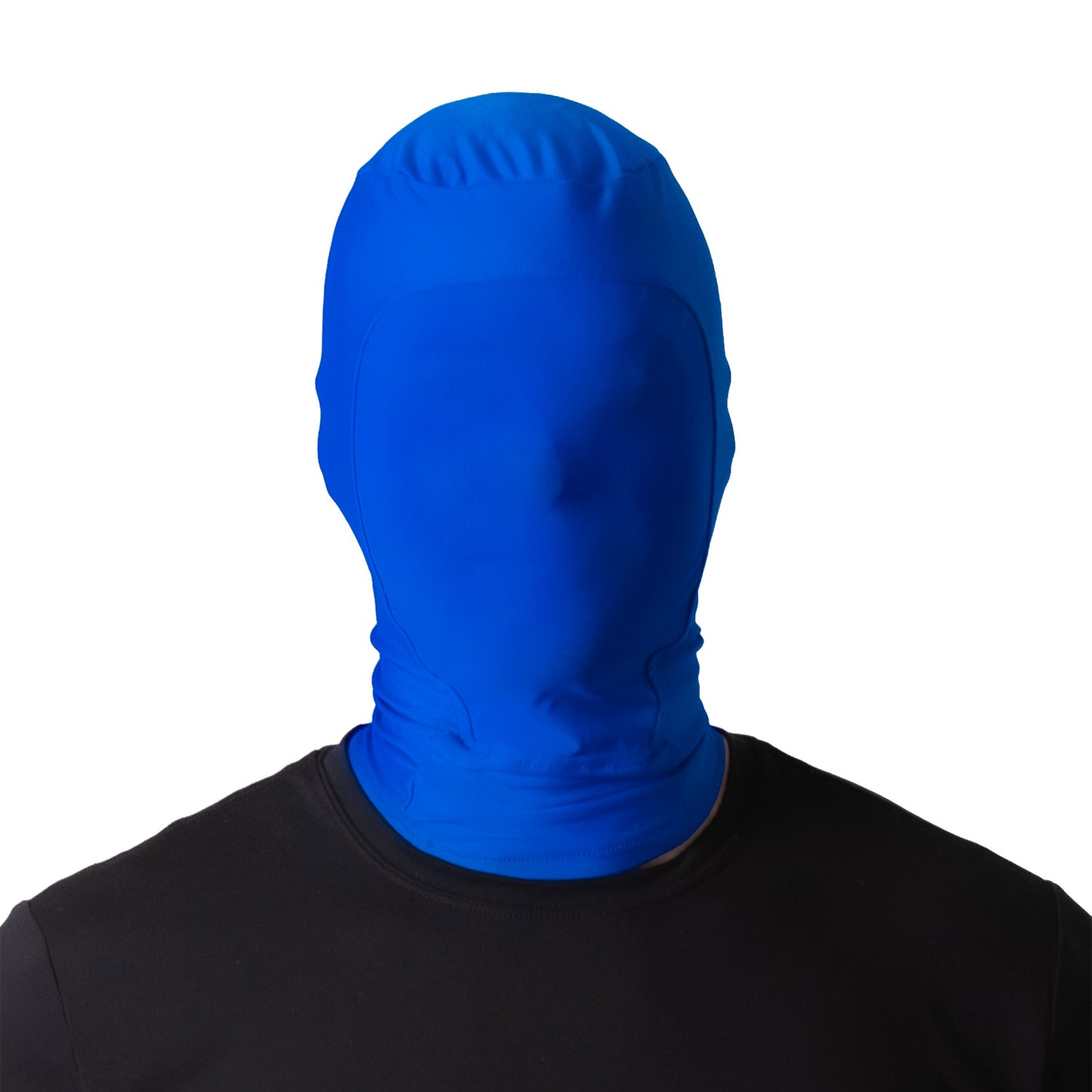 chroma key blue screen hood front view