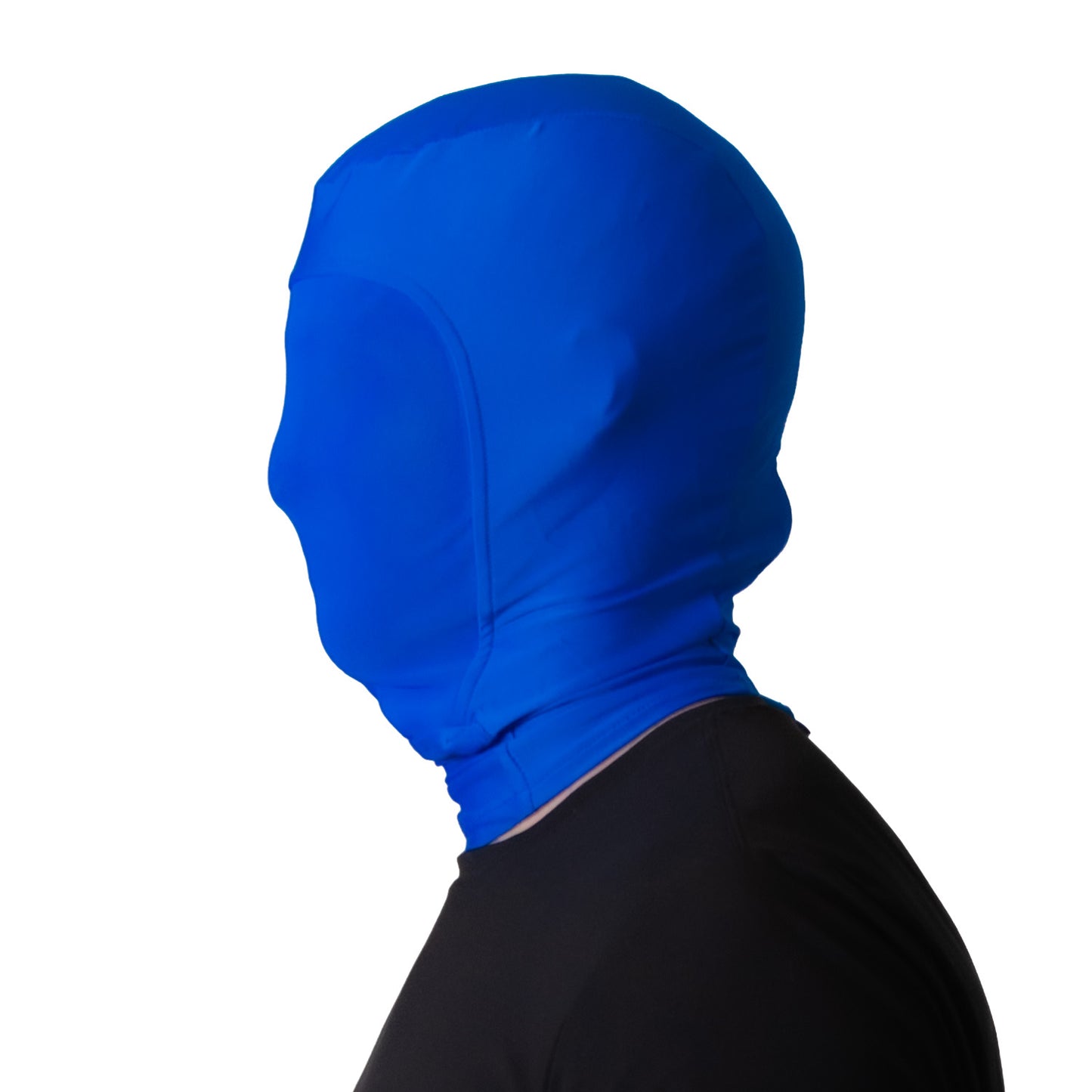 chroma key blue screen hood side view