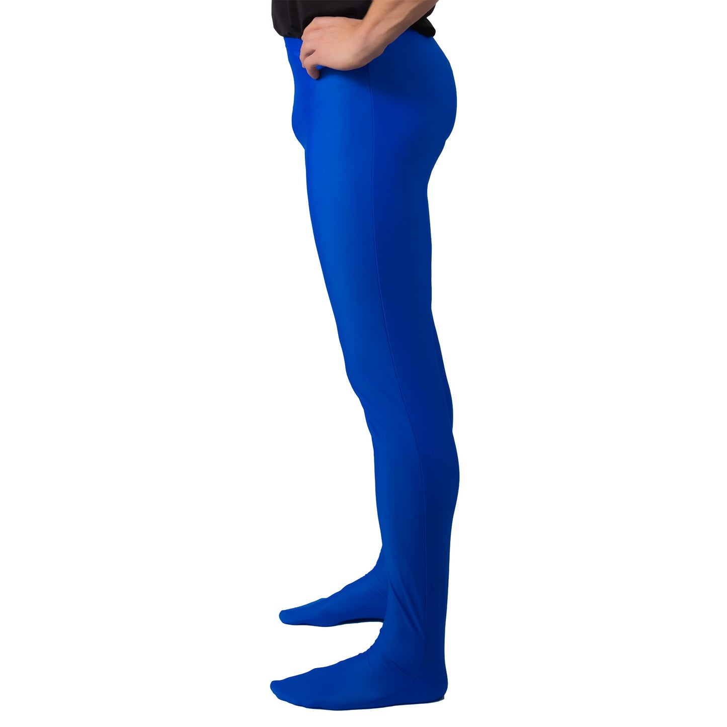 chroma key blue screen pants side