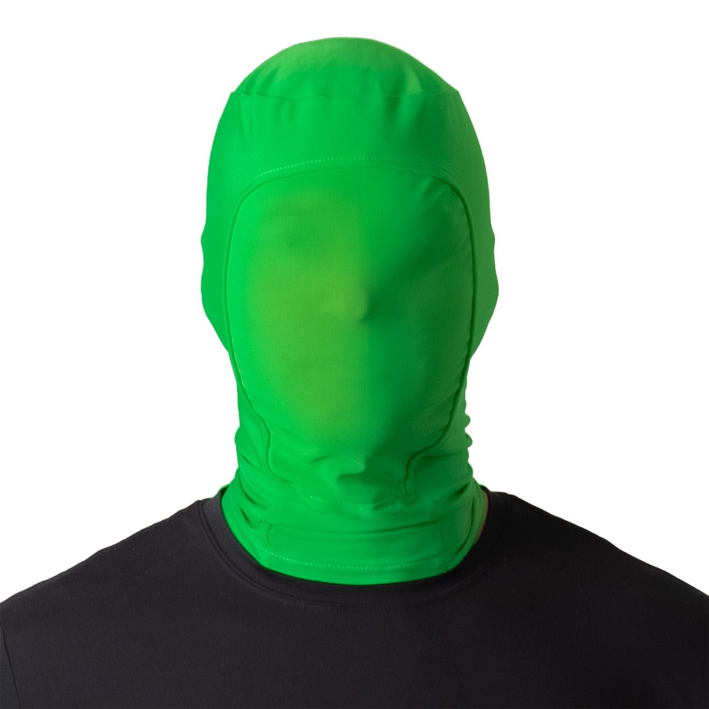 chroma key green screen hood front
