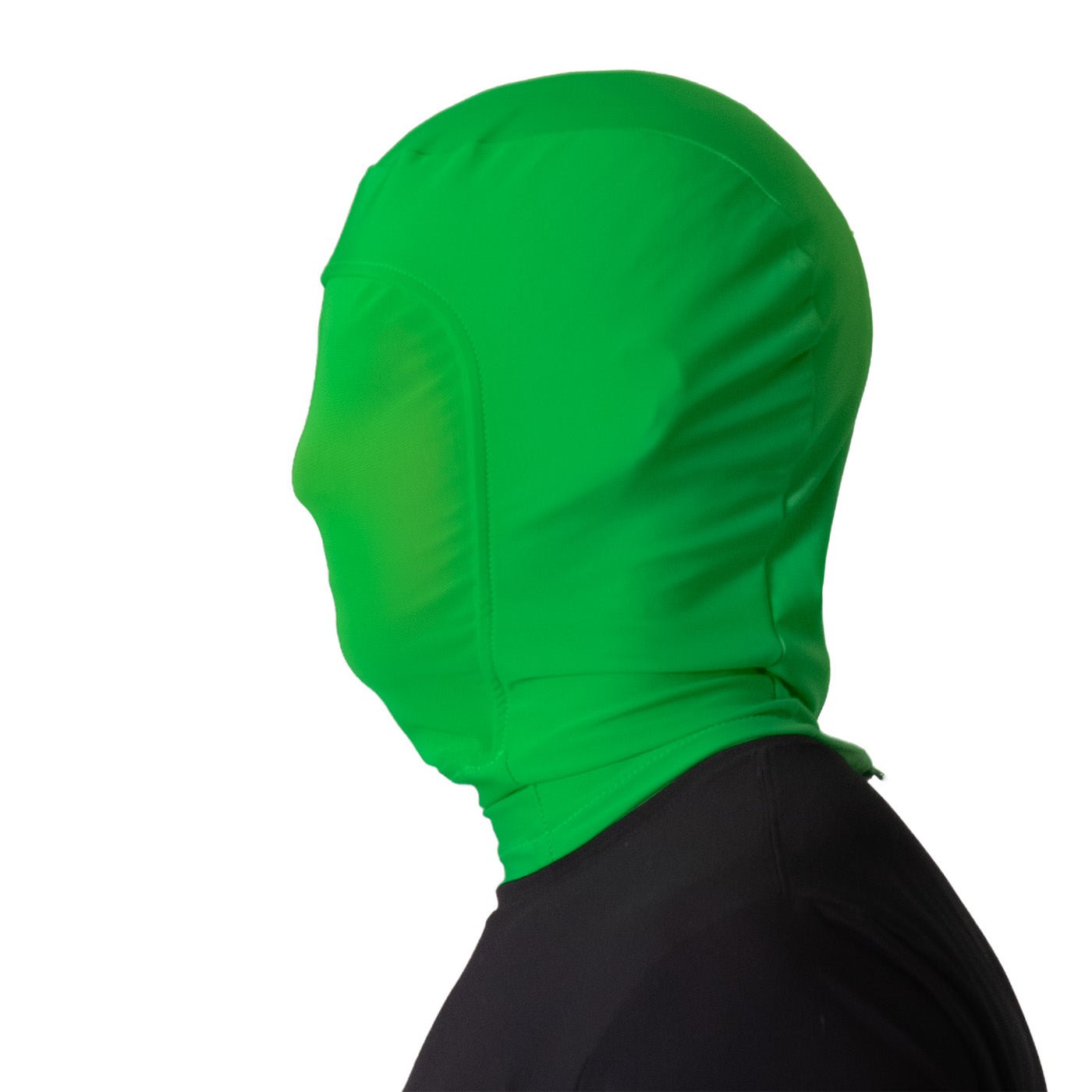 chroma key green screen hood side