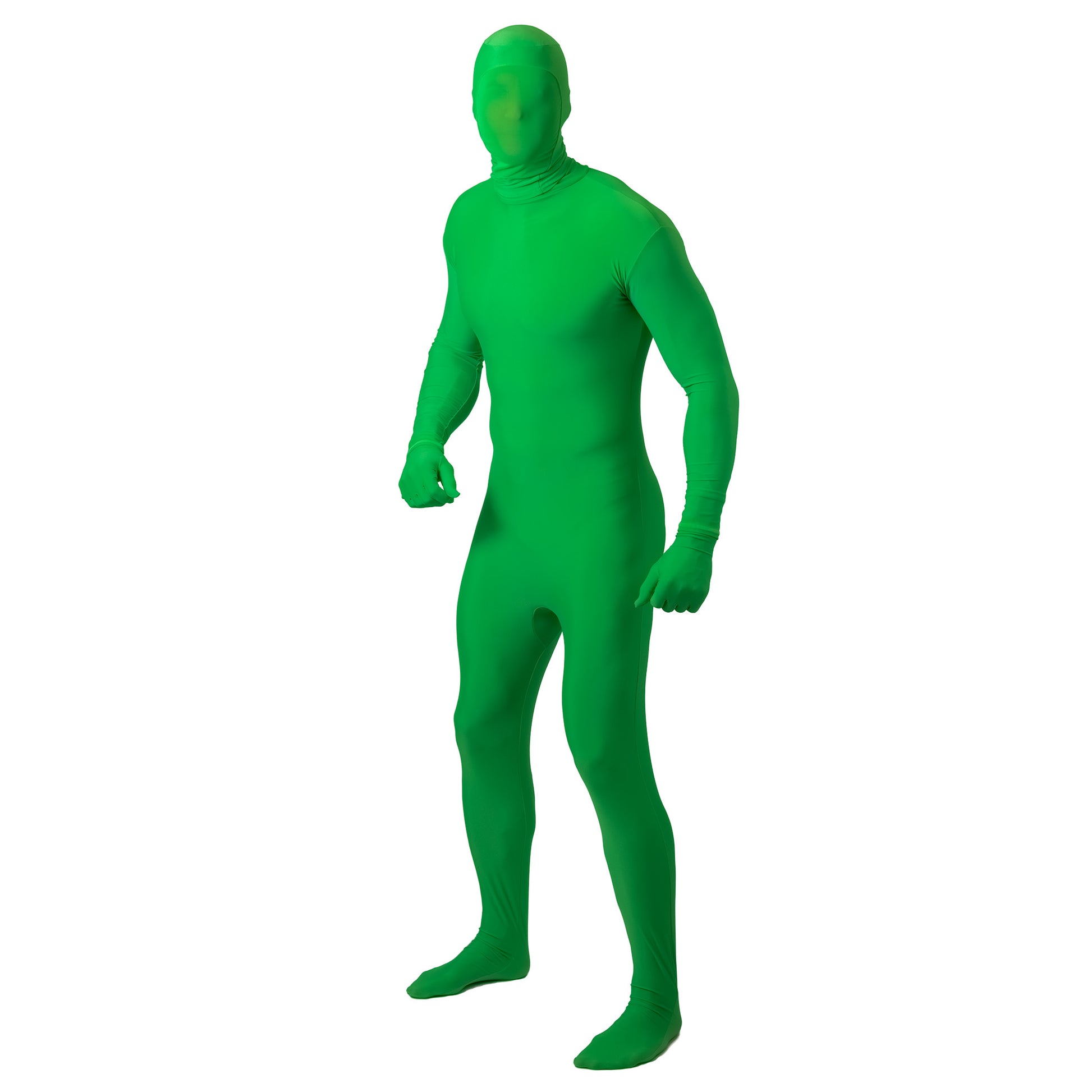 chroma key green screen suit pose