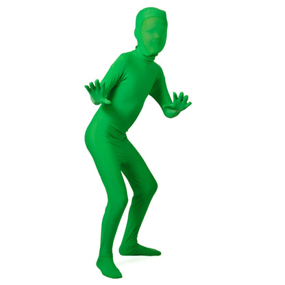 kid green screen suit pose 2