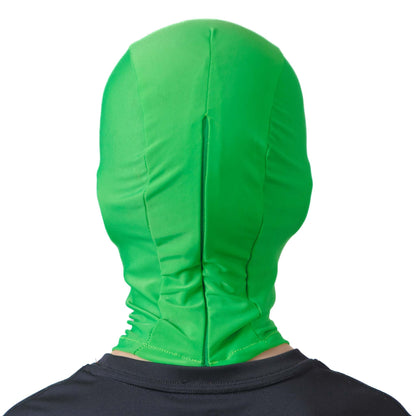 Kids green screen hood back